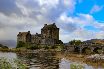 Eileen Donan castle in Dornie Scotland