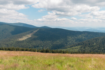 landscape with mountains