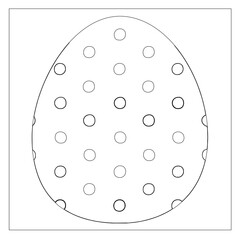 Easter Egg Coloring Page! Easter Coloring Pages Printable and worksheet. Easter Activities for Kids, Easter Party, Easter Games, Easter 2021 