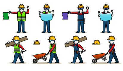 Construction workers