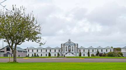 Church in Fort of Mitchel in Spike Islands, Port of Cork, Ireland