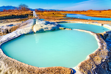 Sulfur spring in the vicinity of Kutaisi, Georgia