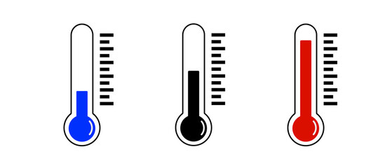 Temperature Symbol Set.