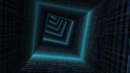 Driving through binary data tunnel