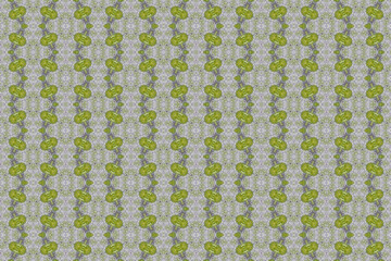 モザイク技法による幾何学的な模様のデザイン