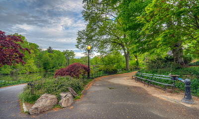 Central Park in spring