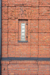 Porvoo, Finland, March 3, 2021. Fragments of buildings of the ancient city. Scandinavian architecture.