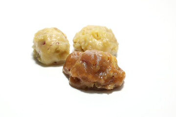 白バックの鬼饅頭