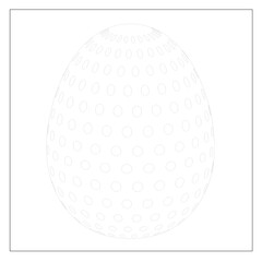 Easter Egg Coloring Page