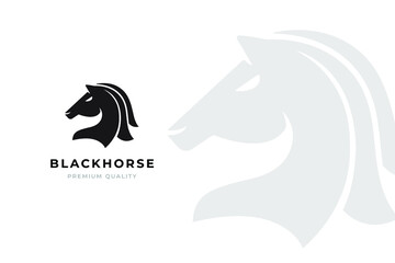 Naklejka premium horse head logo