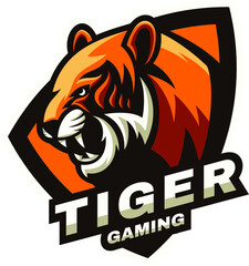 tiger head vector
