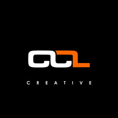 CCL Letter Initial Logo Design Template Vector Illustration
