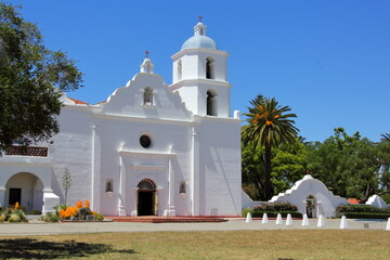 Mission San Luis Rey, in Oceanside, California