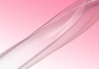 Abstract background waves. Flamingo pink and white abstract background for wallpaper oder business card