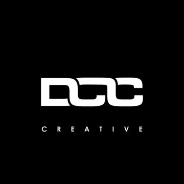 DCC Letter Initial Logo Design Template Vector Illustration