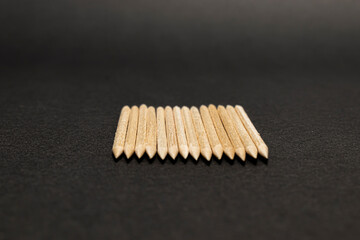 wooden toothpicks