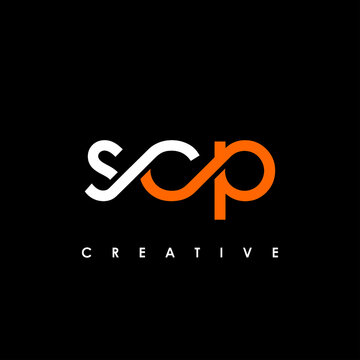 SCP Letter Initial Logo Design Template Vector Illustration