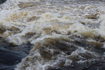 river in winter