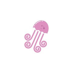 Obraz premium jelly fish icon vector illustration design