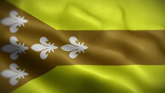 Dorado Puerto Rico Flag Loop Background 4K