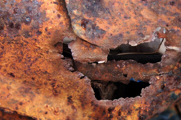 Metal Rust Background, old metal iron rust texture