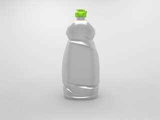 Naklejka premium plastic bottle of dish washing liquid