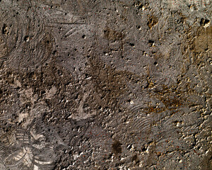 Abstract background with gold elements..