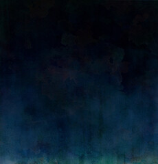 深海あるいは宇宙の藍色背景
