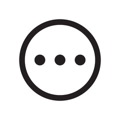 More vector icon on white background