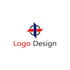 logo plus sign symbol in the center of circle