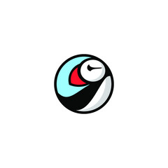 Puffin Bird Logo Animal Symbol Vector Graphic Art 
Business Company Template Logotype Sign Element Emblem Design Art Icon
