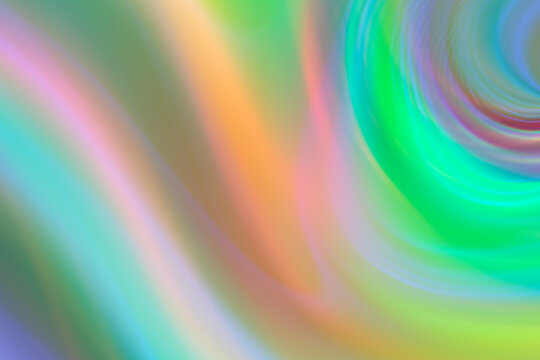 Abstract blurry multicolored rainbow background