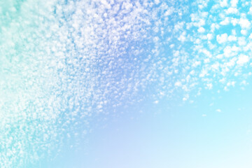 Multi colored clouds and sky.