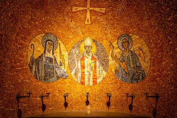 Dormition Abbey Mount Zion Detail