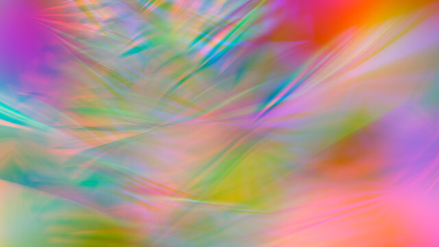 Abstract blurry multicolored rainbow background