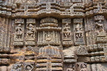 Konarak Sun Temple is dedicated to the Hindu Sun God Surya 