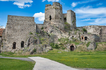 Medieval ruins of the Levice castle,  Slovakia
