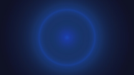 Light Circle in dark blue