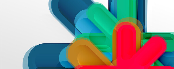 Abstract glossy crosses background for business or technology presentations, internet posters or web brochure covers