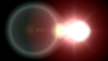 Red maroon lens flare background illustration . blurry view , fix with your project element.