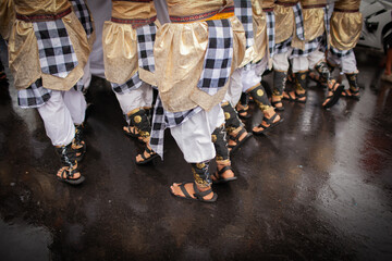 DENPASAR/BALI - JUNE 15 2019: Opening Bali art festival 