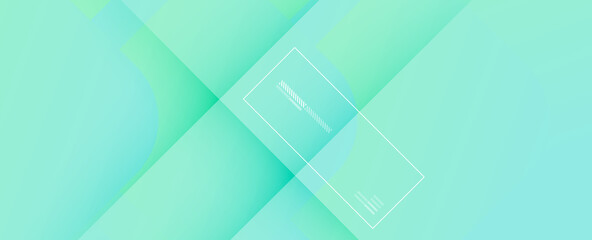 Obraz premium Square shapes composition geometric abstract background. 3D shadow effects and fluid gradients. Modern overlapping forms