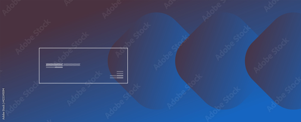 Poster Square shapes composition geometric abstract background. 3D shadow effects and fluid gradients. Modern overlapping forms
