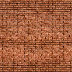 seamless realistic brown aged brick pattern