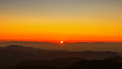 Sonnenuntergang Schwarzwald