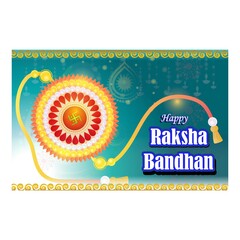 vector illustration for Indian festival Raksha Bandhan means Raksha Bandhan