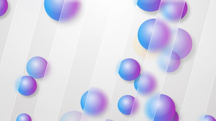 Glassmorphism trendy geometric background. Graphics with the effect of translucent glass or plastic.