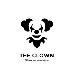 clown / joker logo icon design vector illustration