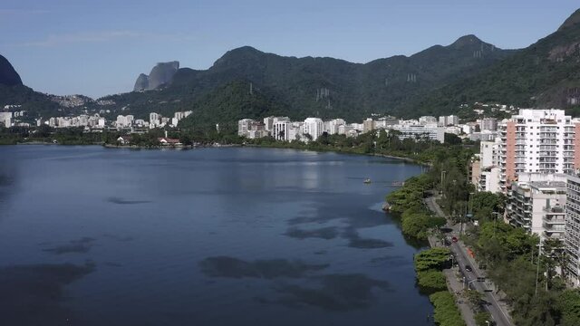 City of Rio de Janeiro, district of Lagoa. Borges de Medeiros avenue. Brazil.