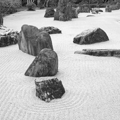 日本庭園　枯山水